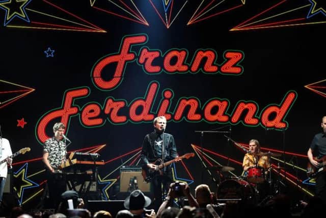Glasgow band, Franz Ferdinand, will also headline at the event (Photo: Getty Images)