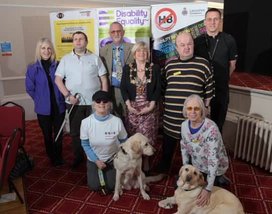 Members and supporters of Visual Impairment Forum For The Lancashire Area