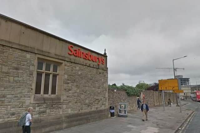 The Sainsbury's in Lancaster that the victim visited to withdraw cash