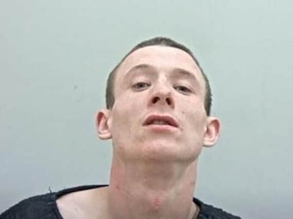 Jason Sutton, 26, of Hollinshead Street, Chorley, is wanted on recall to prison after breaching his release conditions.