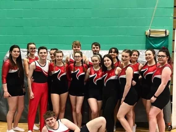 Back row, left to right: Natasha King, Ellie Swallow, Beth Clegg, Christopher Day, Joe Smith, Mollie Wilson, Merryn Phillips, Alex Speake, Jamie Chaloner. Front row, left to right:  Connor Parker, Lara Betteridge, Cat Perrin-Griffiths, Megan Rea, Grace Evans, Lucy Watkinson. Floor: Aidan Critchley.