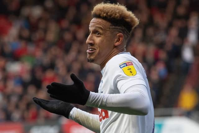 Callum Robinson has been back in training with the Preston squad this week