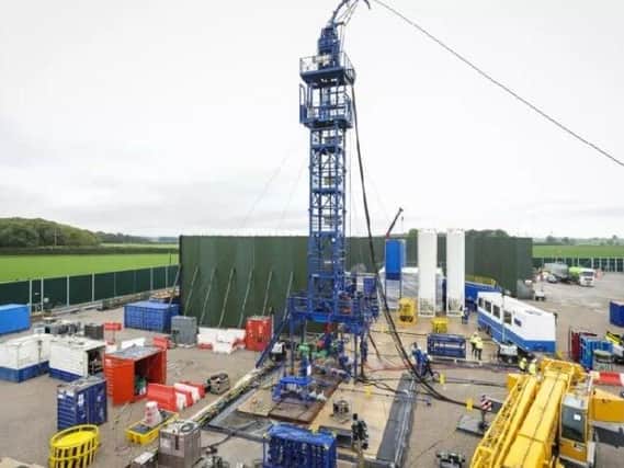 The fracking site at Preston New Road which was given the go-ahead after an appeal in 2016