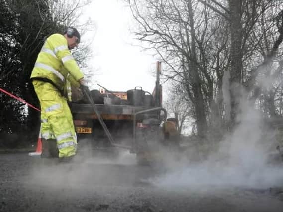 Dozens of roads will be resurfaced or have a new 'surface dressing' added