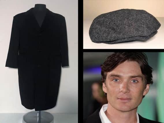 The on-set wardrobe is to be given to a charity auction.