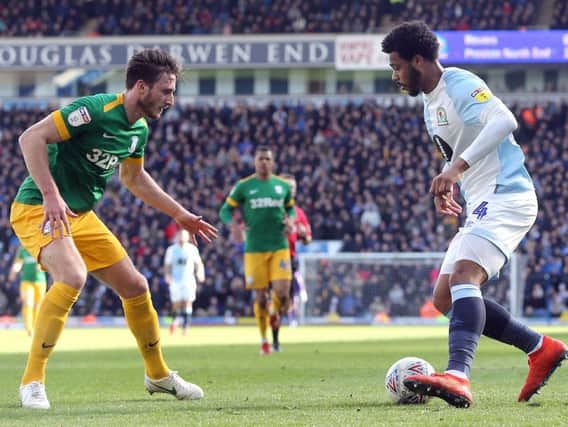 Ben Davies was the pick of the bunch for Preston at Blackburn