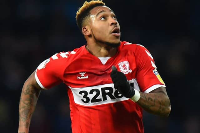 Britt Assombalonga has netted 12 goals this season (photo: Getty Images)