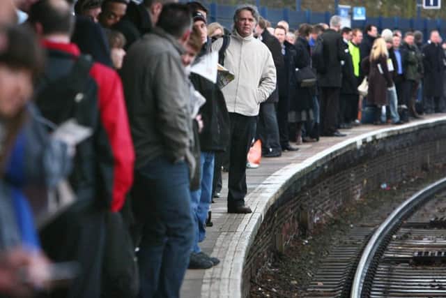 Delays were a familiar sight