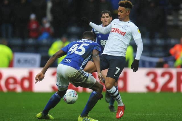 Callum Robinson returned to action after nearly four months out to play the final half an hour