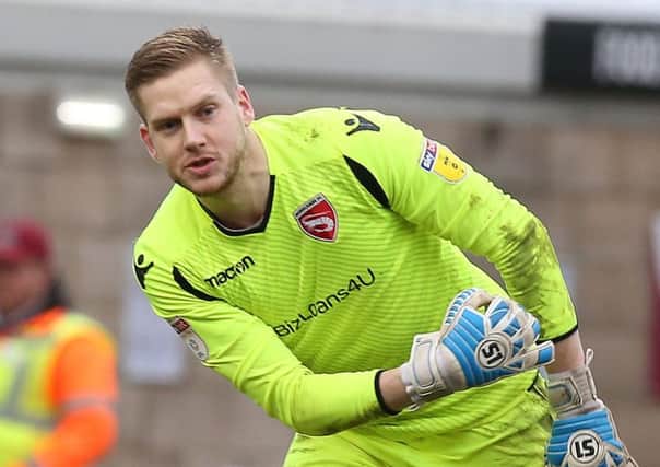 Mark Halstead made some vital saves at Meadow Lane (photo: Getty Images)