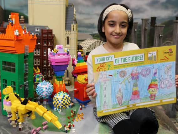 The winning entry, by seven-year-old Saira Ali