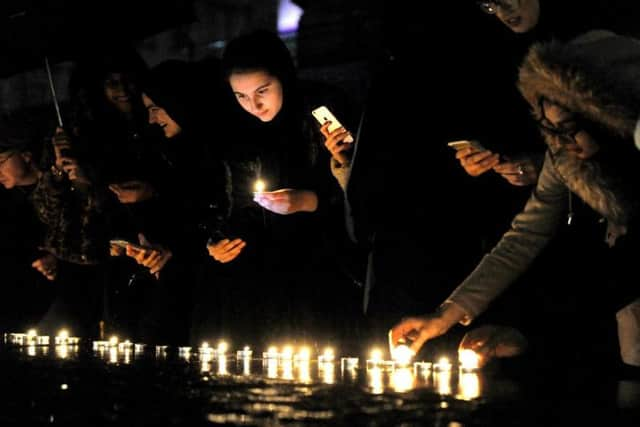 Vigil organised by the Preston Faith Forum to honour the victims of the New Zealand terrorist attacks. Picture by Paul Heyes