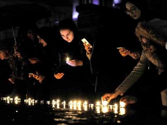 Vigil organised by the Preston Faith Forum to honour the victims of the New Zealand terrorist attacks. Picture by Paul Heyes