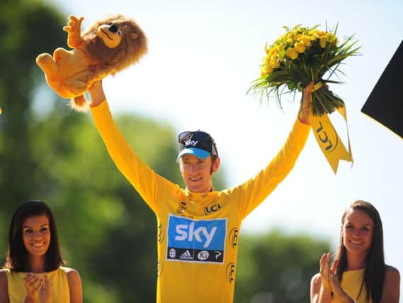 Tour de France winner Bradley Wiggins reached the very top of his sport with Team Sky