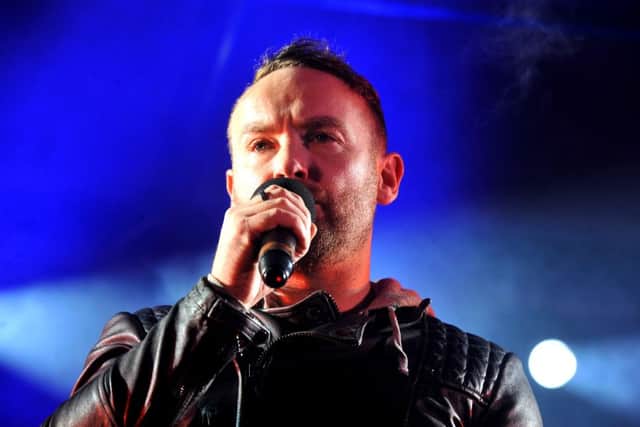 Kevin Simm at the Chorley Christmas Lights switch on 2016
