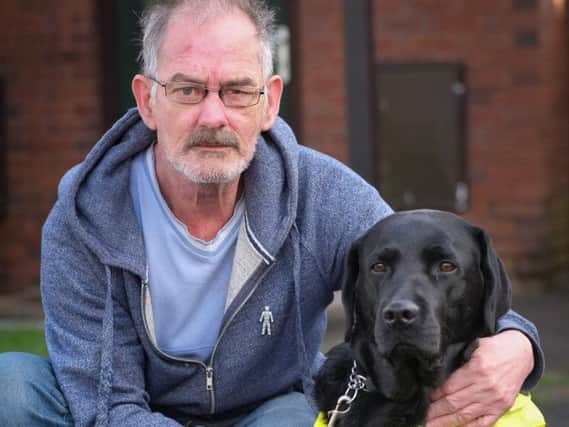 Pub-goer Alan Edwards claims he was asked to leave his local pub because another customer didnt like dogs