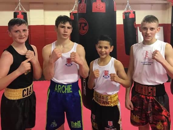 The Jennings Gym quartet who made the quarter-finals