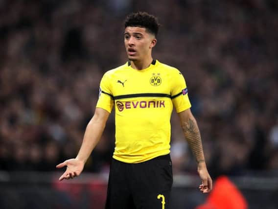 Manchester United will make a move for Borussia Dortmund's Jadon Sancho this summer because his former club Manchester City did not insert any clause in the 18-year-old England winger's contract after selling him stating he could not join their rivals.