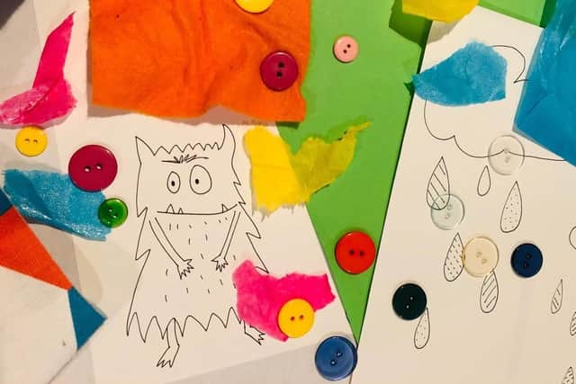 One for the kids - Colour Monsters at Harris Library