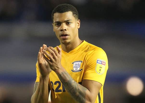Lukas Nmecha is on loan at Preston from Manchester City