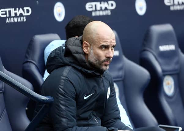 City boss Pep Guardiola