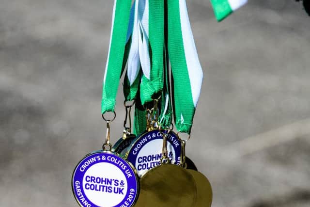 Commemorative medals for this year's Garstang Gallop participants (photo: Mark Ritson)