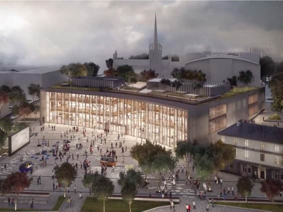 What the new student centre is expected to look like