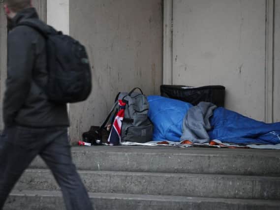 Rough sleeping is a problem in Preston city centre