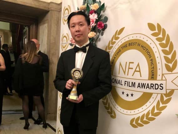 Redcon-1 director Chee Cheung with the National Film Award