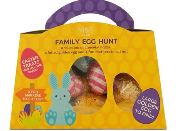 Family egg hunt