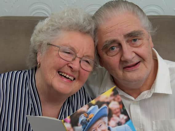 Audrey and Gerald Marsden who are celebrating 60 years of marriage
