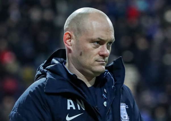 Preston North End manager Alex Neil