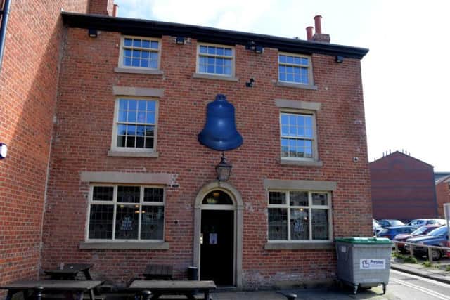 The Blue Bell pub in Church Street, Preston.