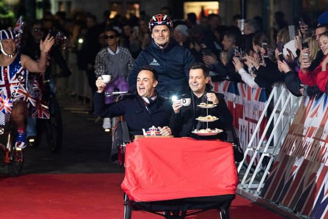 Ant McPartlin and Declan Donnelly arrive at the Britains Got Talent 2019 auditions