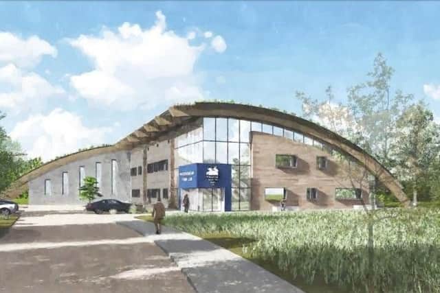 An artist's impression of Preston's proposed training complex at Ingol