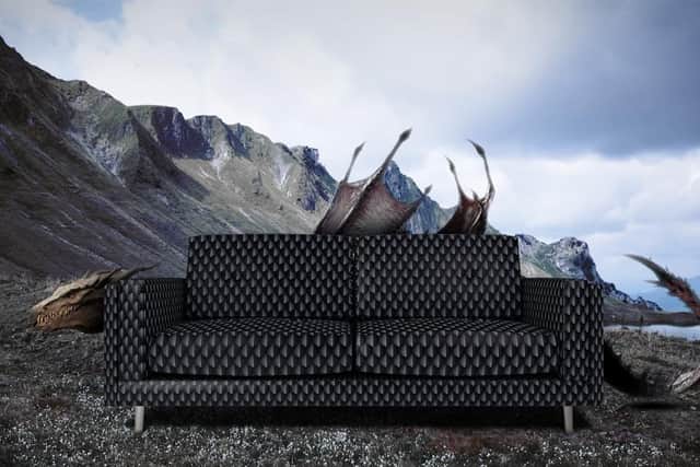 The dragon sofa
