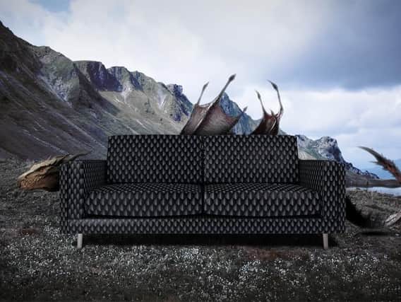 The dragon sofa