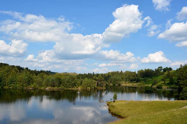Tarn Hows, Lesley's favourite beauty spot and where she will raise money for the BHF. (photo: Cumbria Tourism)