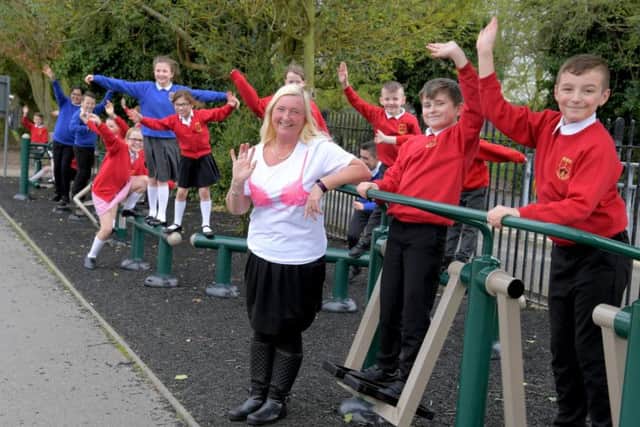 Leyland Woodlea Junior School TA Nicola Bell is taking part in the MoonWalk London 2019 to raise money for breast cancer research (Images: JPIMedia)