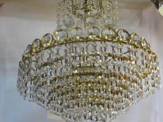 This Regency inspired chandelier is on sale at the centre for 135