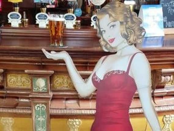 Peggy has been a fixture at The Black Bull for two years, but she could soon be barred due to political correctness.