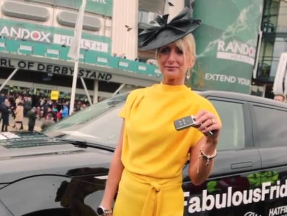 Sue Moon from Chorley in her winning outfit