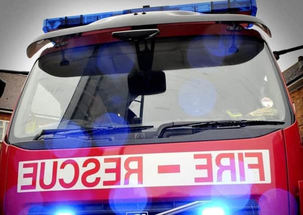 Fire crews from Preston were called to the scene