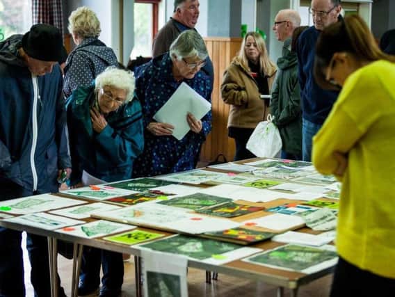 An information day about the housing developments planned for the villages to the North of Preston held by the Goosnargh and Whittingham Against Overdevelopment protest group
