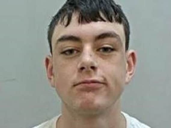 Kyle Collins, 16, has been handed a Criminal Behaviour Order which bans him from entering a large part of Penwortham. Pic - Lancashire Police