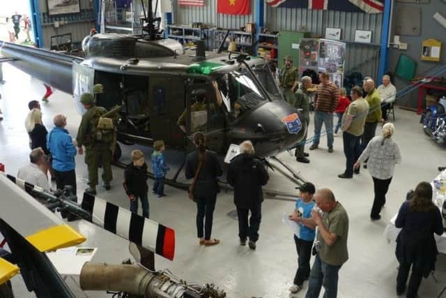 Helicopter Hanger Open Day in Wesham