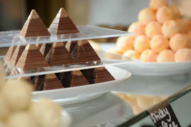 Chocobella, in Chapel Street, Chorley, specialises in luxury chocolates, as well as traditional and specialist dietary sweets, bespoke hampers, wedding and party favours.