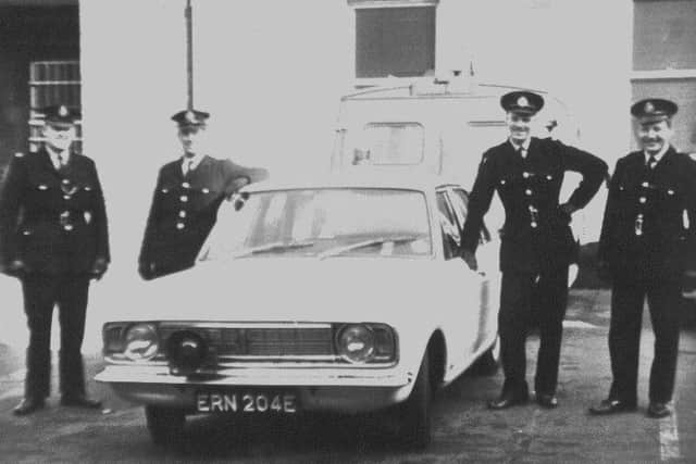 Preston Borough Police traffic patrol in 1966
