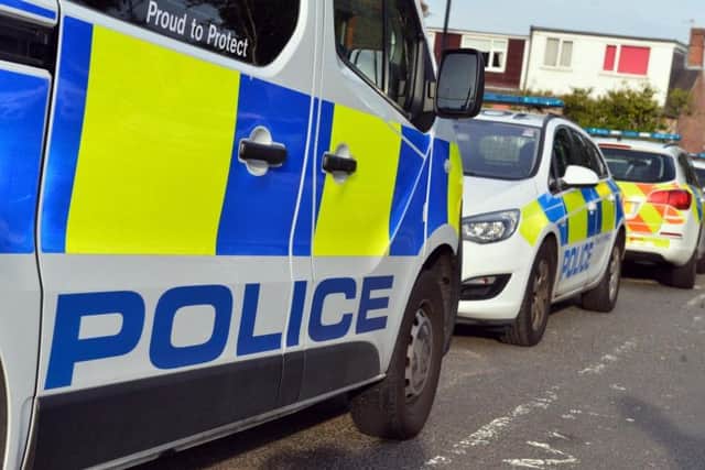 A woman is fighting for her life after being involved in a collision in Morecambe today.