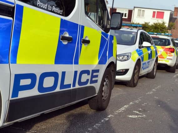A woman is fighting for her life after being involved in a collision in Morecambe today.